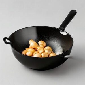 Non-Stick Stir-Fry Wok with Lid 28cm