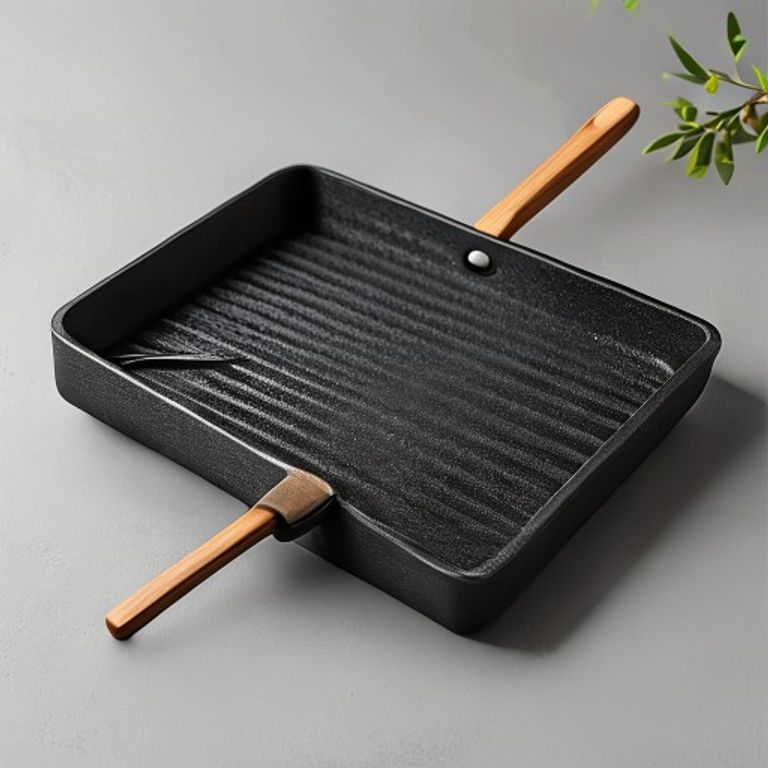 Square Non-Stick Grill Pan 26cm